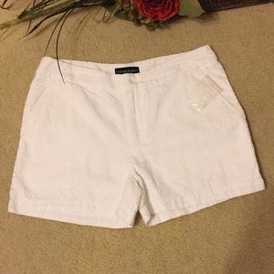 New Cynthia Rowley white shorts